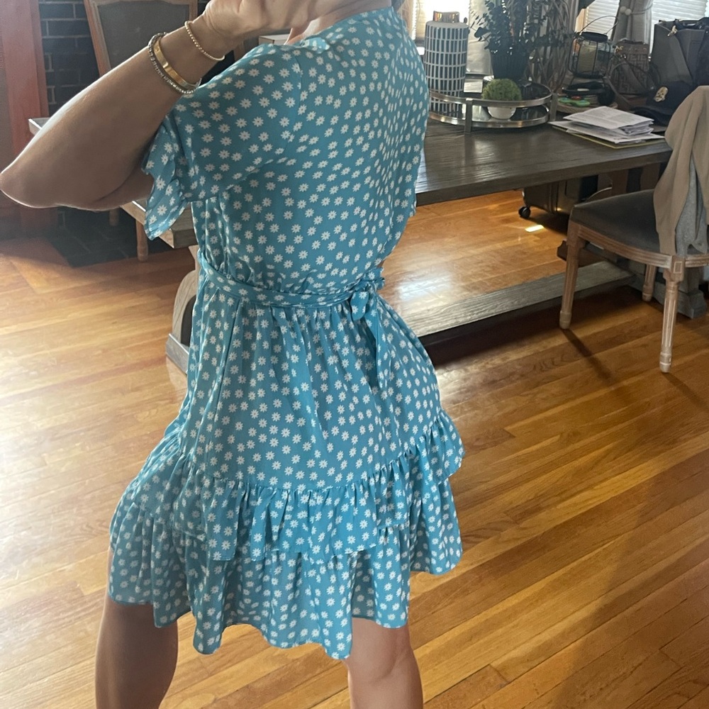 Flower Mini Dress - Picture 2 of 5